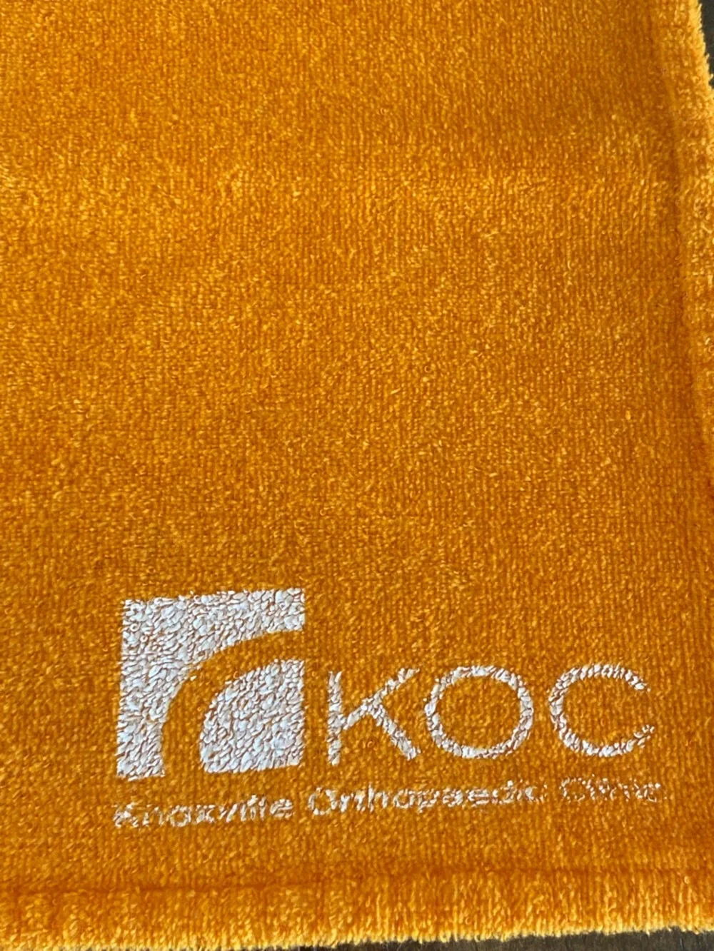 Iconic Orange Tennessee Volunteers Rally Hand Towel With The Block 